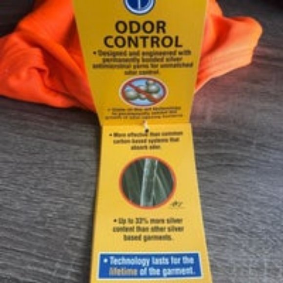 Scent-a-Way Tek 4 Hunting Orange Hat Cap - Picture 6 of 6